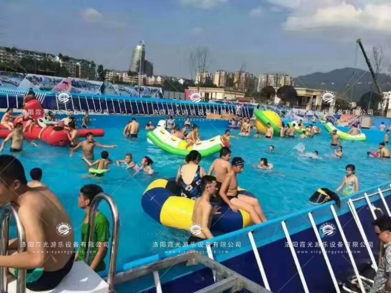 吴桥水上乐园支架泳池